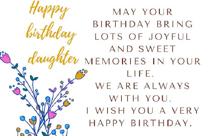 Deep birthday wishes for daughter from mom