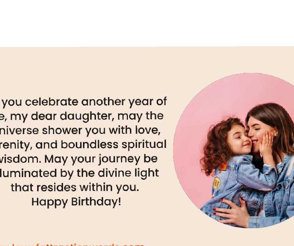 Heart Touching Birthday Wishes for Daughter from Mother