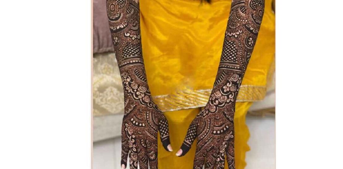 Bridal Mehndi Design Simple Back Hand