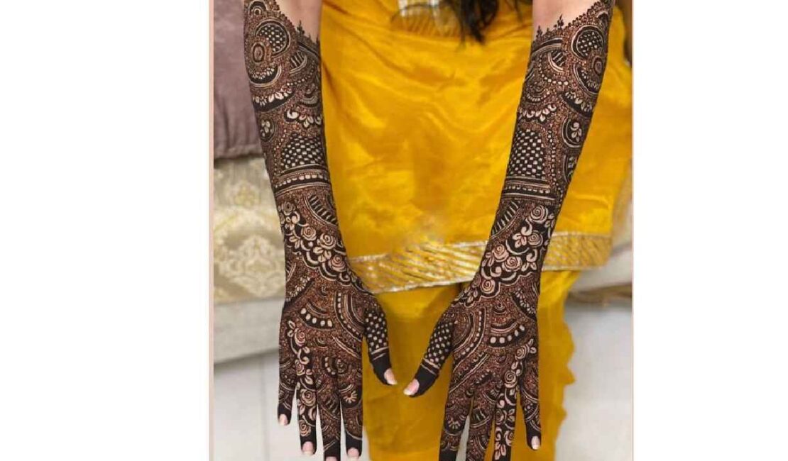 Bridal Mehndi Design Simple Back Hand