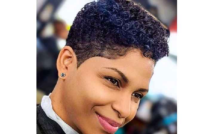 Fade Short Natural Haircuts for Black Females 2019 (7)