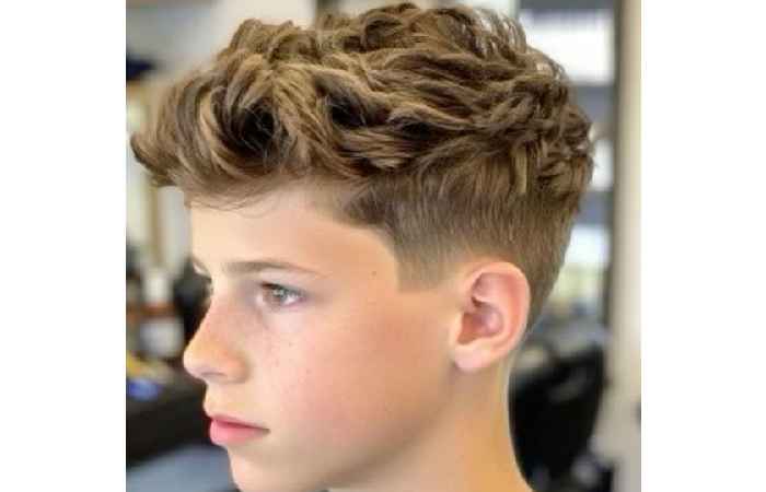 Low Taper Fade with Textured Fringe (9)