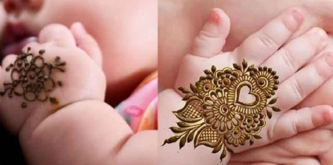 New Mehndi Design for Baby Girl