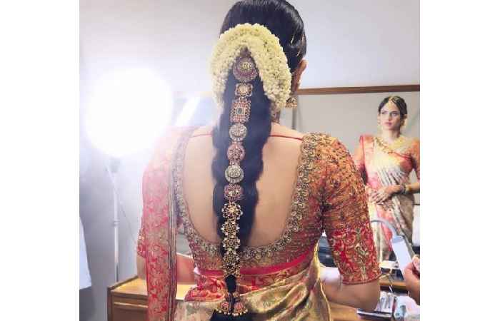 Pattu Saree Blouse Designs Front and Back (6)