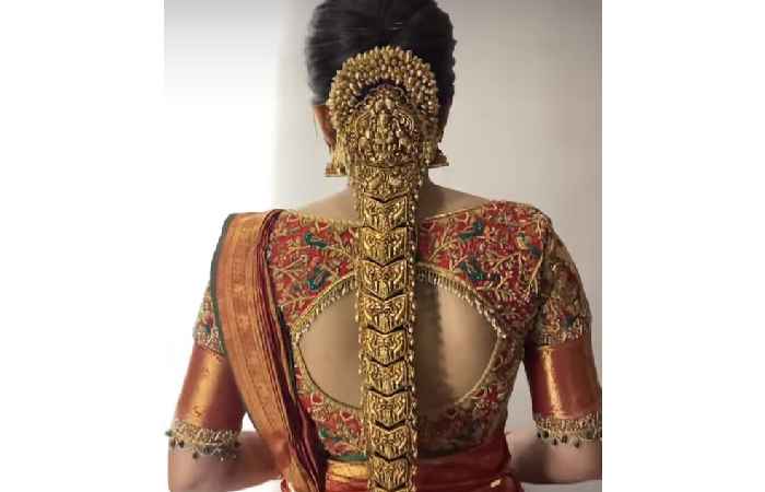 Pattu Saree Blouse Designs Front and Back (7)