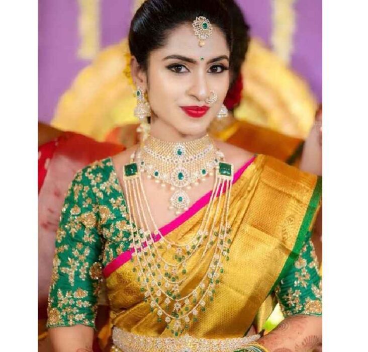 Pattu Saree Blouse Designs Front and Back