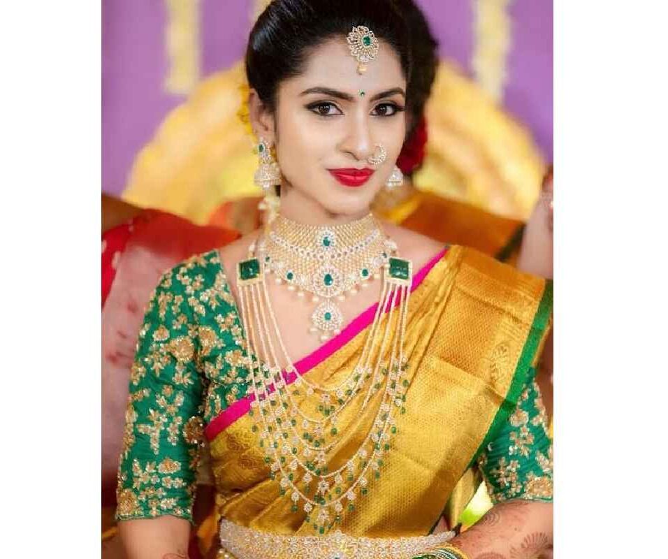 Pattu Saree Blouse Designs Front and Back