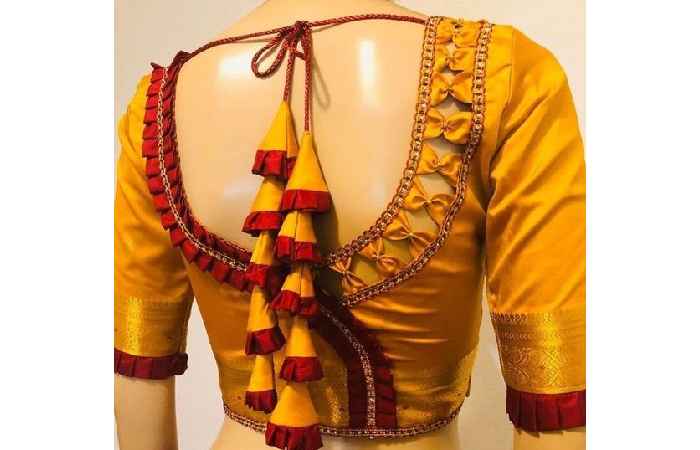 traditional back neck latest blouse designs (8)