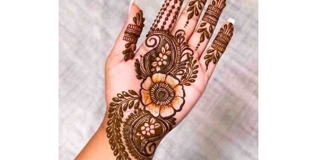 Mehndi Designs Front Hand Simple Photos (1)