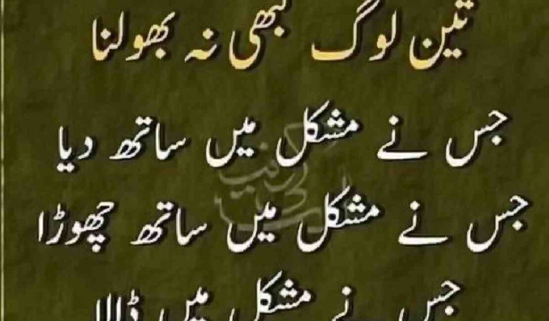 Heart-Touching Sad Poetry in Urdu